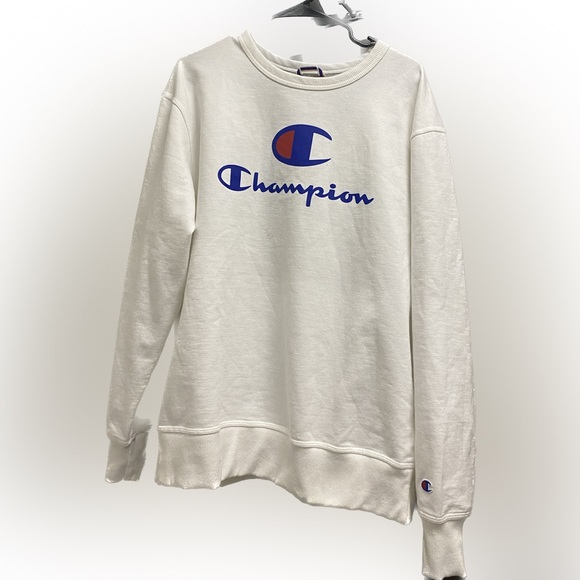Champion Crew Neck Classic Retro Fleece Sweatshirt - Picture 6 of 6